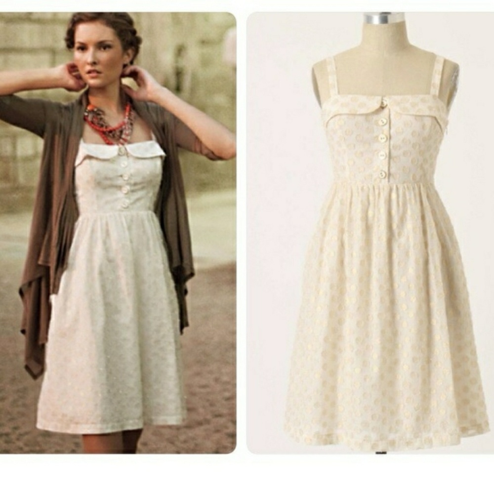 Anthropologie maeve 'in a twinkling' dress sz 2